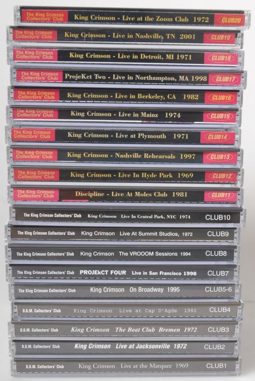 The Collectors' King Crimson Vol.2〜7